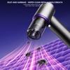 Upgrades 2 in 1 Blower And Vacuum Cleaner with 75000RPM Motor 12000PA Suction HEPA Filter System LED Light for Car Home