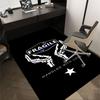 1pc FRAGILE EXPRESS Home Office, Durable Polyester Floor Mat with Easy, Office Decor, Urban Style, Nonslip Backing, Highquality Fabric