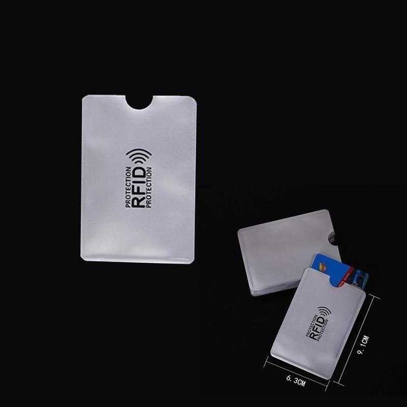 Etui Ochronne na Paszport Karty Kredytowe RFID Blokujące Rękaw Osłona Uchwyt Zabezpieczający