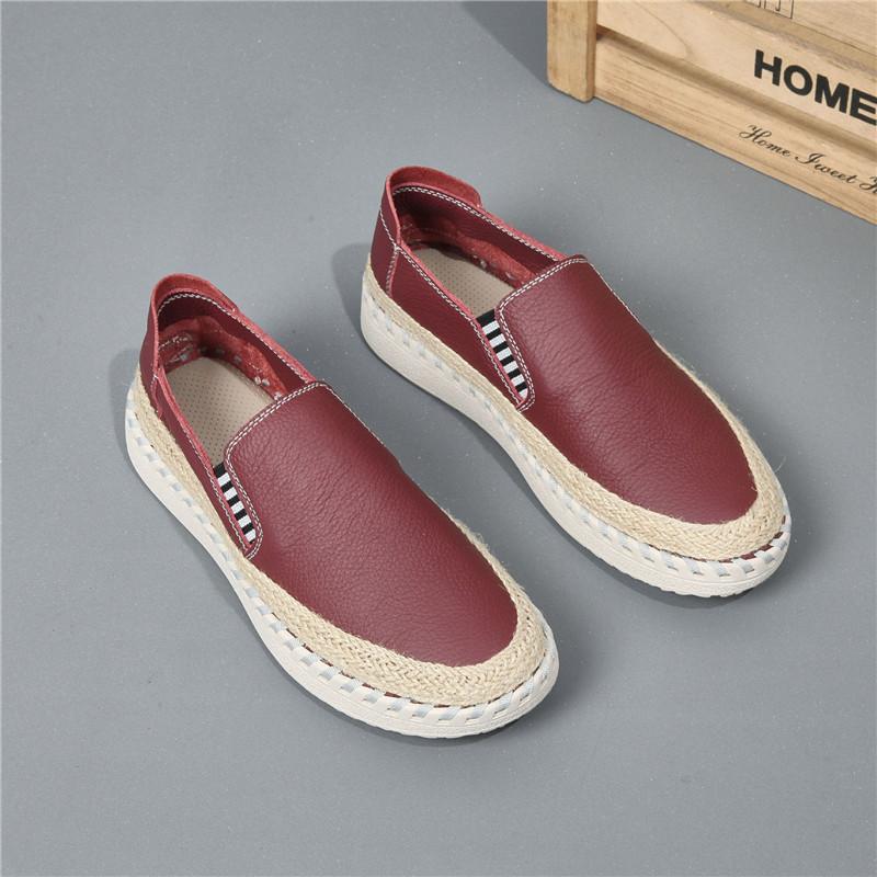 

Новая Мода Лоферы Рыбака Новые Мужские Белые Натуральная Кожа Эспадрильи Обувь Мужские Кроссовки для Ходьбы Обувь Zapatos Hombre 41