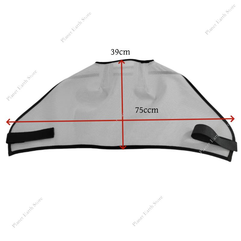 Anti Mosquito Horse Anti Fly Mesh Mask Ear Masks Protector Flying Mask Horse Riding Equestrian Equipment