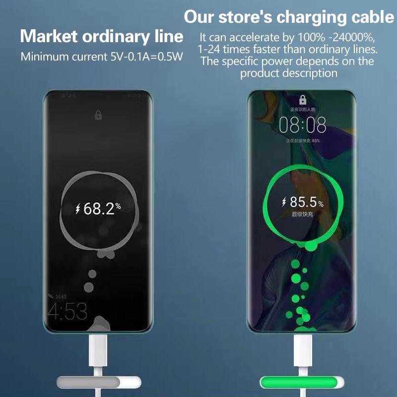 120W 6A Super Fast Charge Usb Type C Cable Phone Charger Usb Data Cord For Samsung S23 Realme Xiaomi 13 Huawei Quick Charge Wire