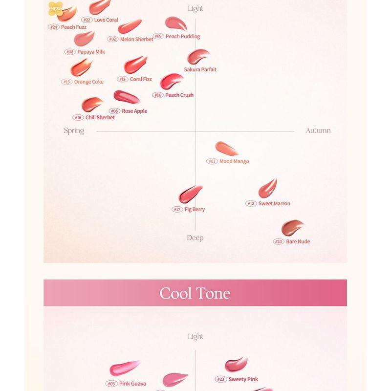 DASIQUE Juicy Dewy Tint Golden Flower Collection