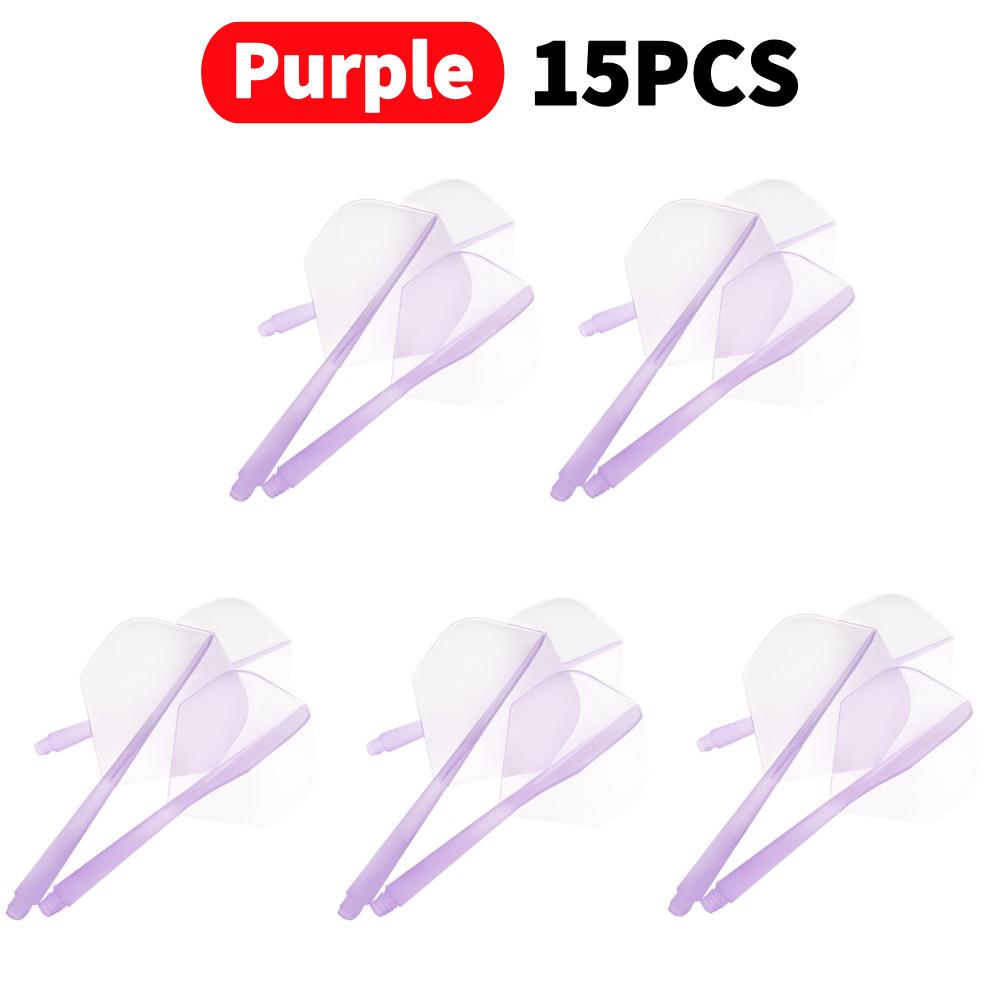 3-30Pcs 2BA Darts Tail Durable Anti-fall Darts Flights Transparent Plastic Darts Shafts Dart Throwing Entertainment Games