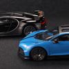1/18 Skala Bugatti Chiron Legering Støpt Bilmodell Gaver til Kjæresten Lyd & Lys Leker for Barn Gaver Super Sportsbil Miniatyrer