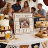 Wooden Photo Frame The Greatest Dad Ever 25cm Square Multi-Section Picture Frame Home Decoration Craft Gift for Father Display