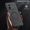 For Xiao 13T 13T Pro Fine Hole Sheepskin Magnetic TPU Soft Edge Anti-Drop Anti Fingerprint Phone Case