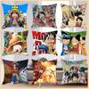 One Piece Anime Plush Pillow - Soft Cartoon Cushion for Sofa or Living Room