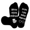 Do Not Disturb I'm Gaming Letter Socks for Men - Fun Gamer Socks