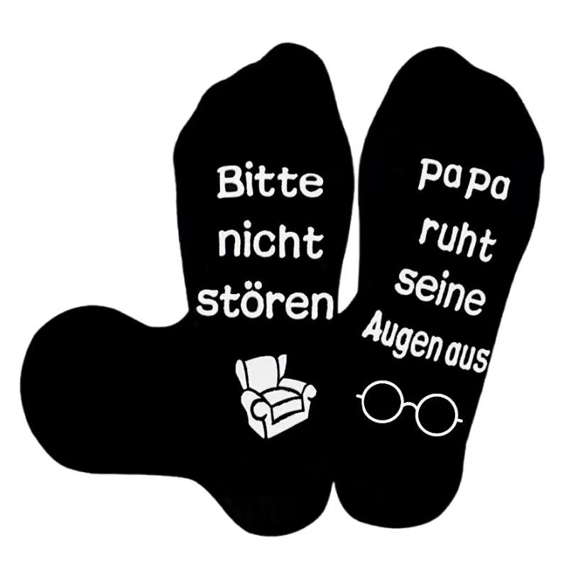 Do Not Disturb I'm Gaming Letter Socks for Men - Fun Gamer Socks