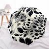 1pc Leopard Floral Automatic Folding Umbrella with 8-Rib Windproof Design, Portable Foldable Sunshade Umbrella For Halloween 009