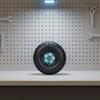 Inflatable Wheel 9-Inch Knobby Pattern Wheel Vehicle Part Heavy Duty Even Rolling