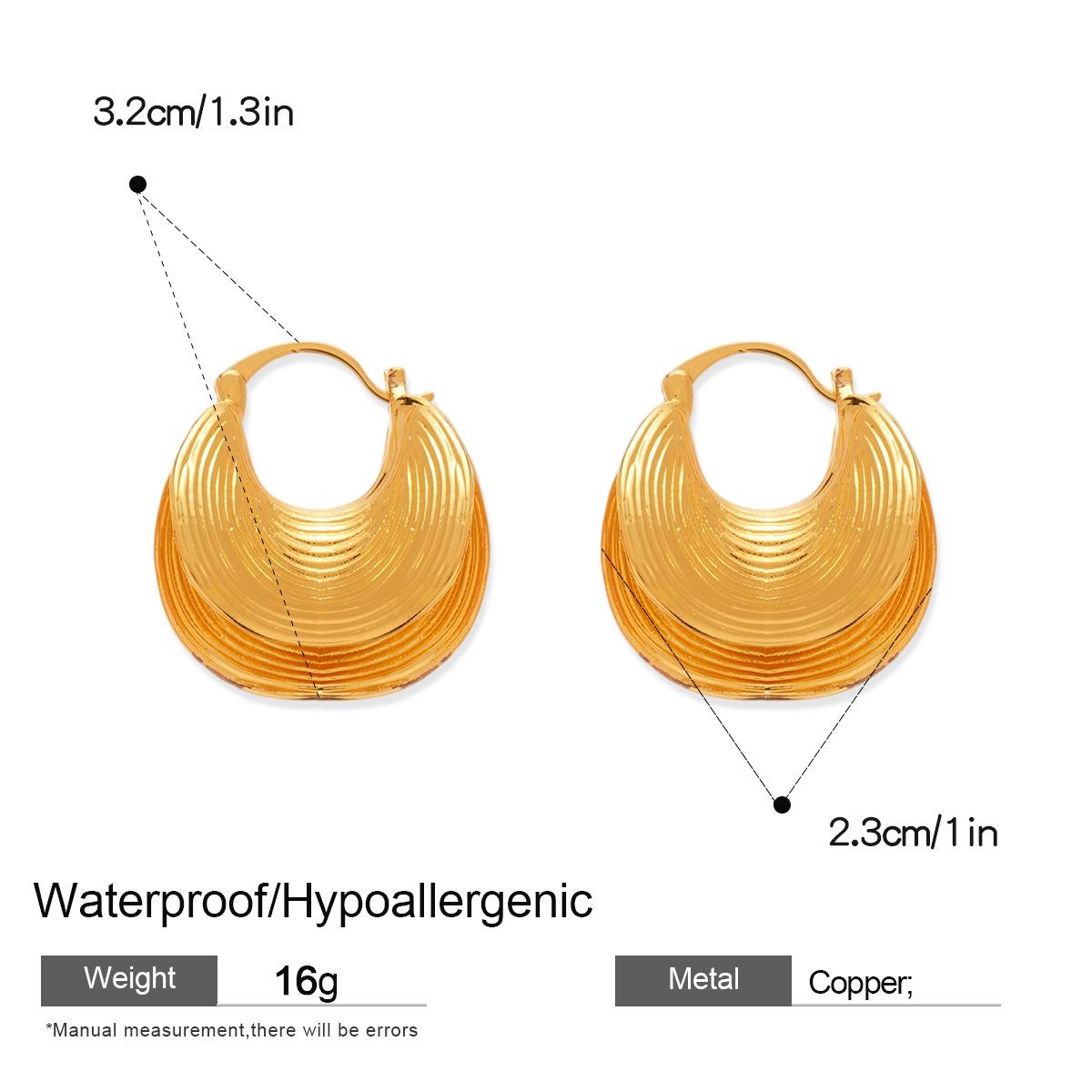 

Европейские и американские нерегулярные полосатые металлические каффы для ушей – Универсальные, модные, высококлассные аксессуары