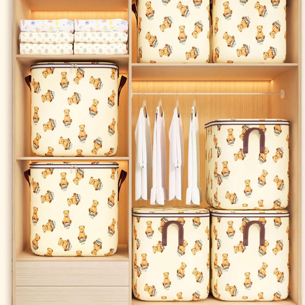 Clothes And Blankets Storage Bag, Large Capacity Non-woven Fabric Sorting Bag, Storage Bag