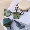 UV Protection Glasses Outdoor Unisex Fashion Vintage Folding Sunglasses Glasses
