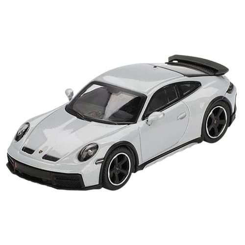 MINI GT 1/64 Scale Porsche 911 Dakar Ice Gray Metallic (Left-Hand Drive) Finished Model MGT00891-L