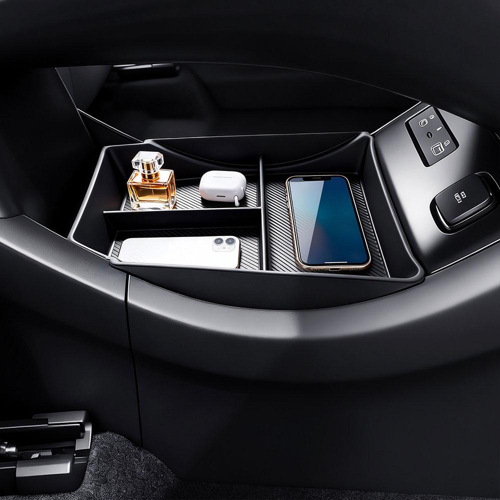 For BYD Sea Lion 06 EV/DM-I Central Control Lower TPE/ABS/Silicone Storage Box Storage Box Interior Supplies Accessories