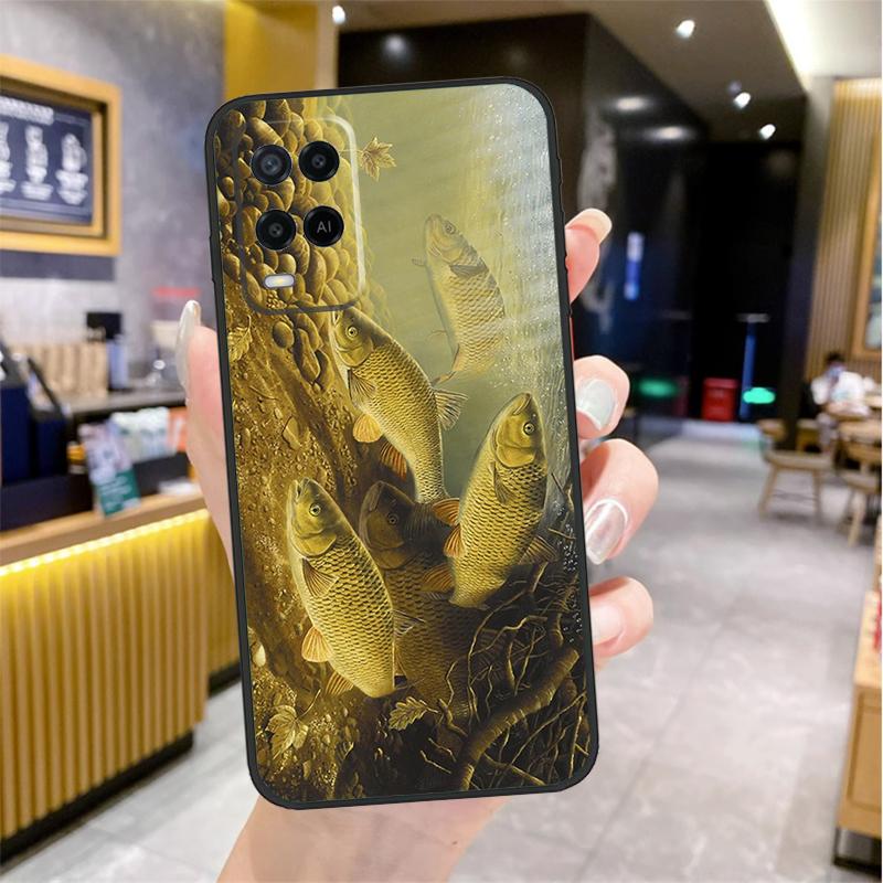 Chub Carp Fish Case For Oppo A5 Pro A15 A17 A57 A77 A60 A80 A40 A18 A38 A58 A78 A98 A96 A76 A16 A94 A74 A54