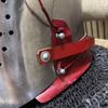 Handmade Medieval Barbute Helmet – 16 Gauge Steel Knight Armor, Wearable LARP Cosplay Helmet, Collector Gift