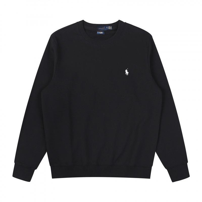 GLYDE Long Sleeve T-shirt Men's Embroidery Pullover Loose Casual Round Neck Sweatshirt