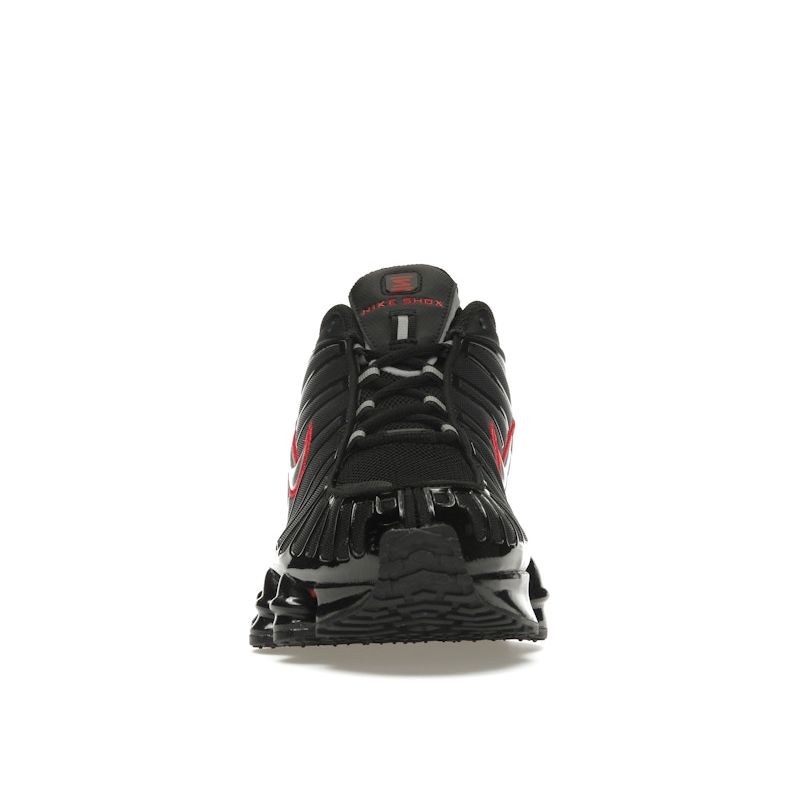Nike Shox TL Black University Red Unisex Sneakers Metallic-Silver CN0151-003