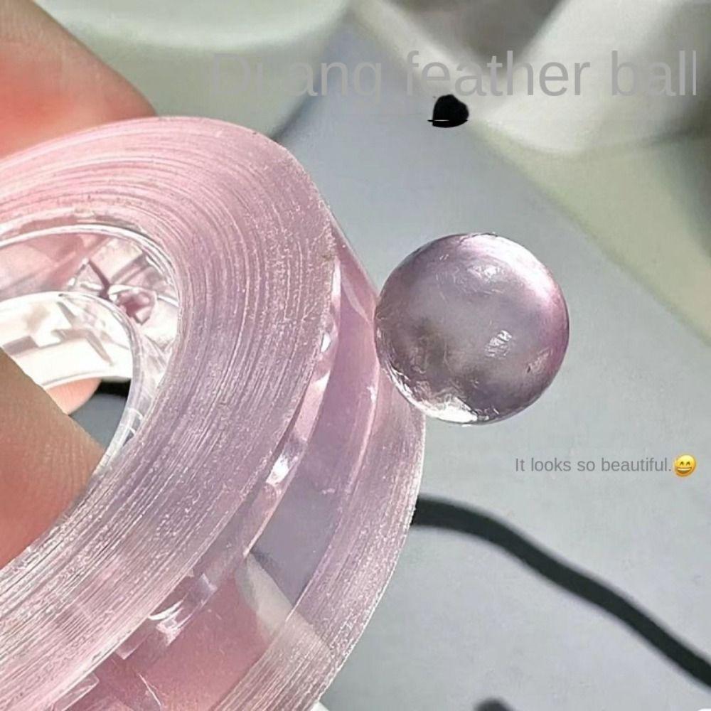 DIY Rolls Adhesive Tapes Making Colored Ball Ball Sticky Tapes Sticky Ball Rolling Tapes  Adult