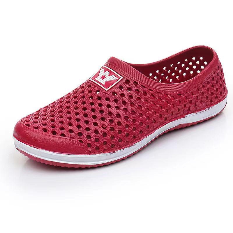 Oddychające letnie sandały plażowe: Buty typu river tracing dla rodziców i dzieci, męskie, codzienne, modne, wydrążone.