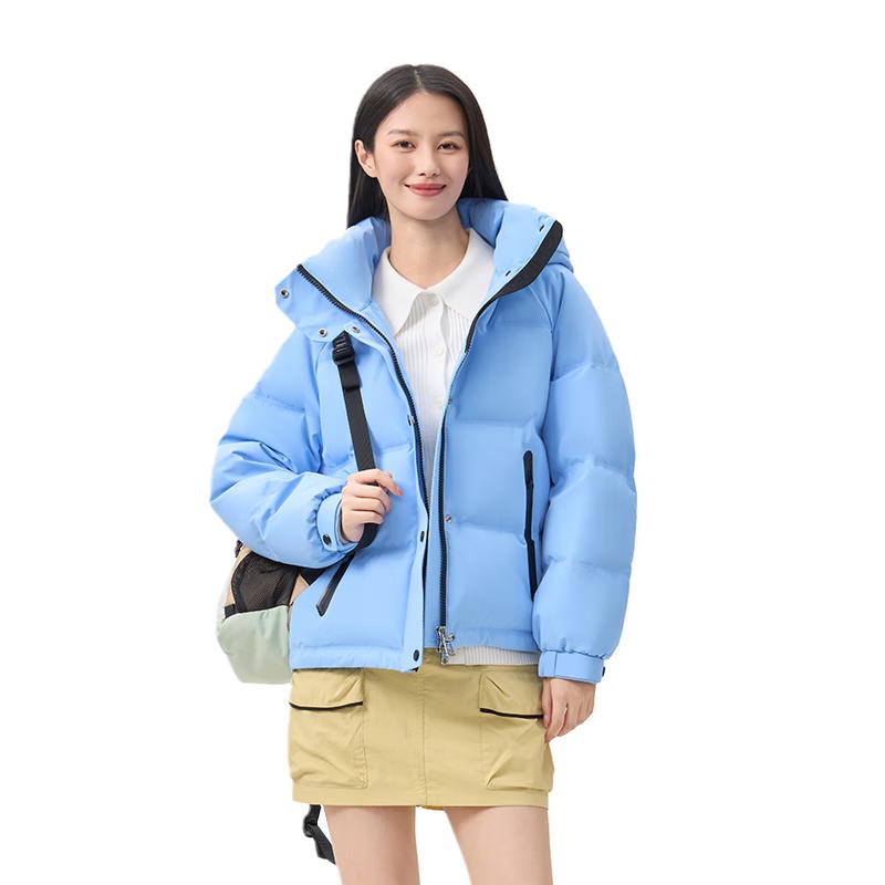 

Qianrengang Unisex Hooded Down Jacket Y318128Y M (165)