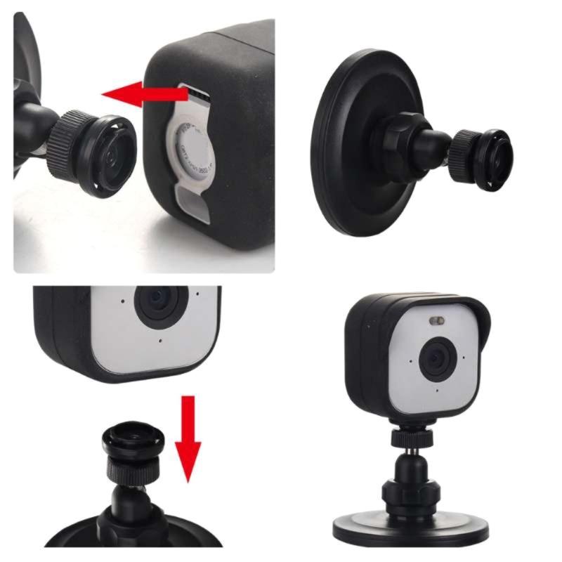 Magnetic Wall Mount Support for Security Camera 360 Degree Adjustable Holder with Strong Stability and Easy Installation