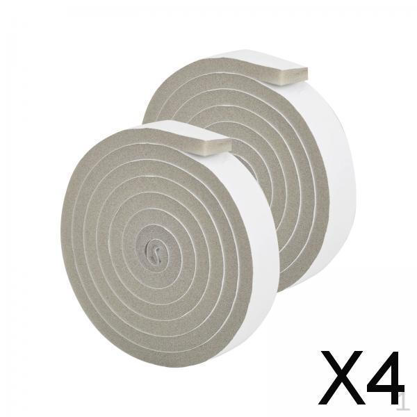 

4x Window Sealing Strip Weather Soundproofing Sound Insulation Anti Air Leak Door Bottom Crack