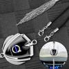 New Metal Car Badge Rearview Mirror Pendant Emblem Auto Interior Hanging Ornaments For Rdesign V40 V50 XC60 S90 XC90 S60