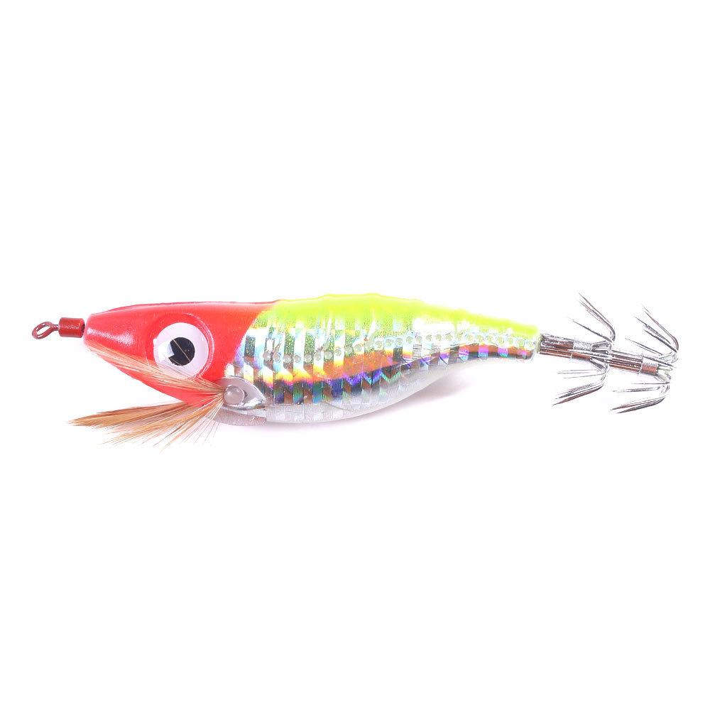 

Night Fishing Artifact10cm9gLuminous Level Shrimp Bionic Bait Fish Bait Squid Hook Fake Bait Lure Bait Essential for Fishing 10cm-9g