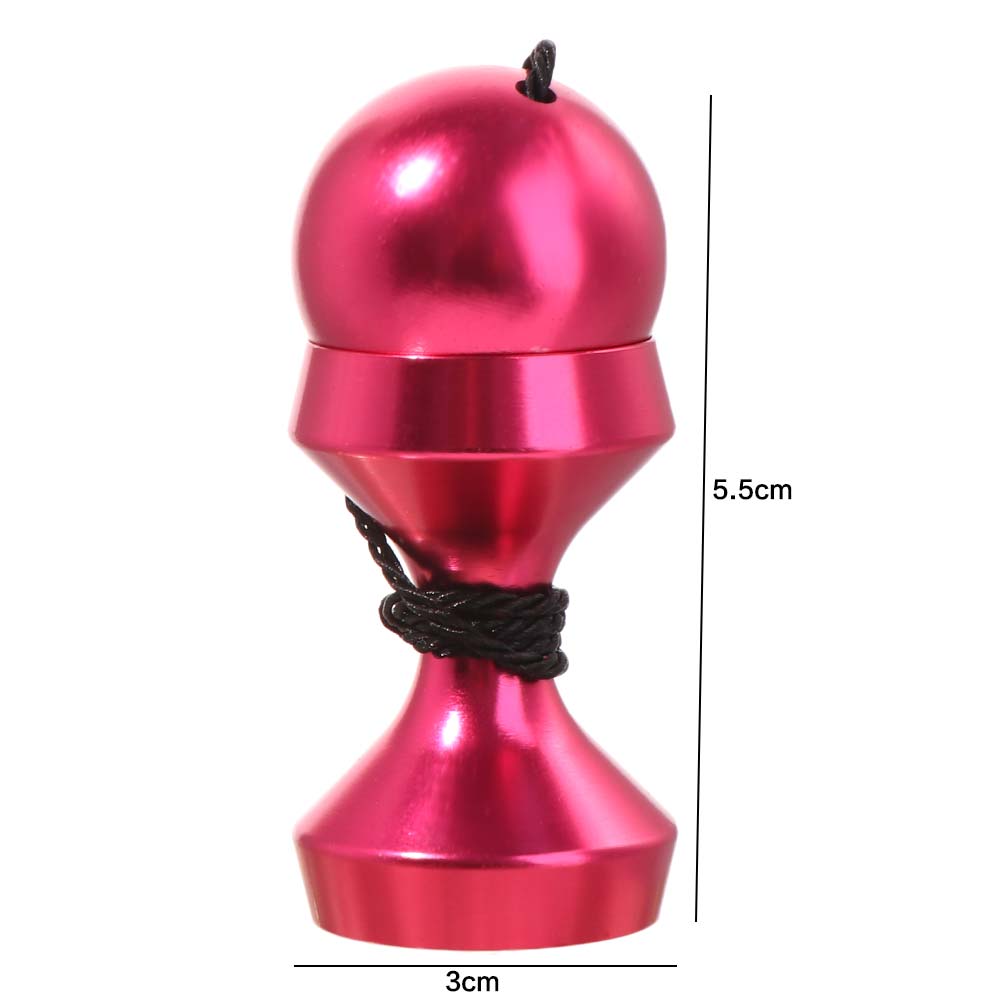 Aluminum Heavy Fidget Ball Skill Cool Gadgets Metal Fingertip Ball Manual Portable Spinner Fingertip Finger Training