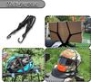 60/90CM Motorradhelmriemen Motorradzubehör Haken Gepäck Einziehbar Elastisches Seil Befestigungsgurt Motorradhelm