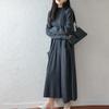 Women's Long Wool Cardigan: Over-the-Knee, Slimming, Cozy Knitwear for Autumn & Winter
