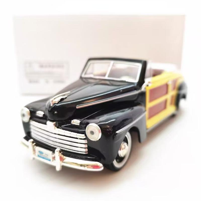 zwncp9 1:32 1964 Ford Sportsman Convertible Alloy Classic Sports Car Model Diecast Metal Retro Vehicles Car Model Simulation Kids Gifts