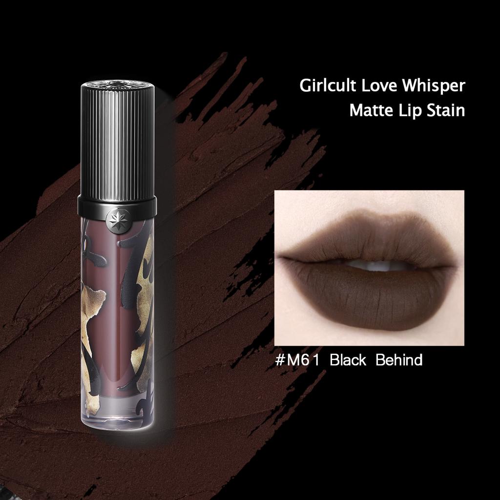 Girlcult Love Whisper Matowy Płynny Szminka Aksamitnie Miękki Matowy Tint do Ust Lekki Nie Wysuszający Długotrwały Wykończenie Soft Focus do Odważnego Codziennego Makijażu Prezent