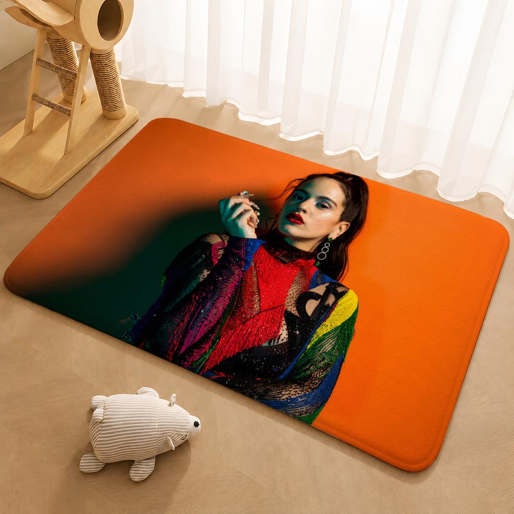 Singer Rosalia Motomami Floor Mat Floor Mat Soft Flannel Non-Slip Door  Rug for Living Room