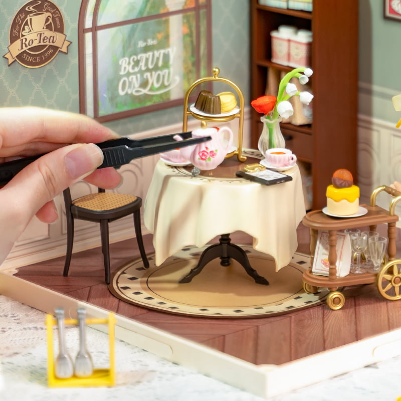 ROBOTIME Rolife 3D Puzzle Super Creator DIY Miniature House (DW011) | 1:24 Scale DW011
