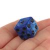 6-seitige Spielwürfel 16 mm Acryl D6 Würfelset für Dnd, Rpg, Tischbrettspiel oder Mathematikunterricht, Aventurin-Impression-Würfel