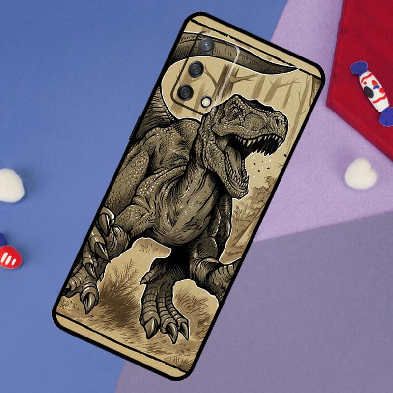 Dragon Dinosaurs Case For Oppo A60 A80 A40 A6 A5 Pro A15 A16 A17 A57 A94 A74 A54 A76 A96 A18 A38 A58 A78 A98