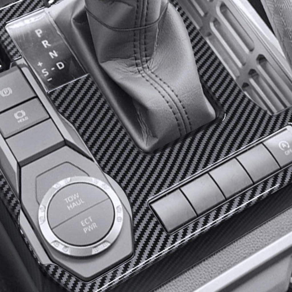 INTGET Gear Shift Panel Cover for 2024 2025 Toyota Tacoma Accessories ABS Plastic Interior Decoration for Tacoma SR/SR5/TRD PreRunner/Sport/Off-Road