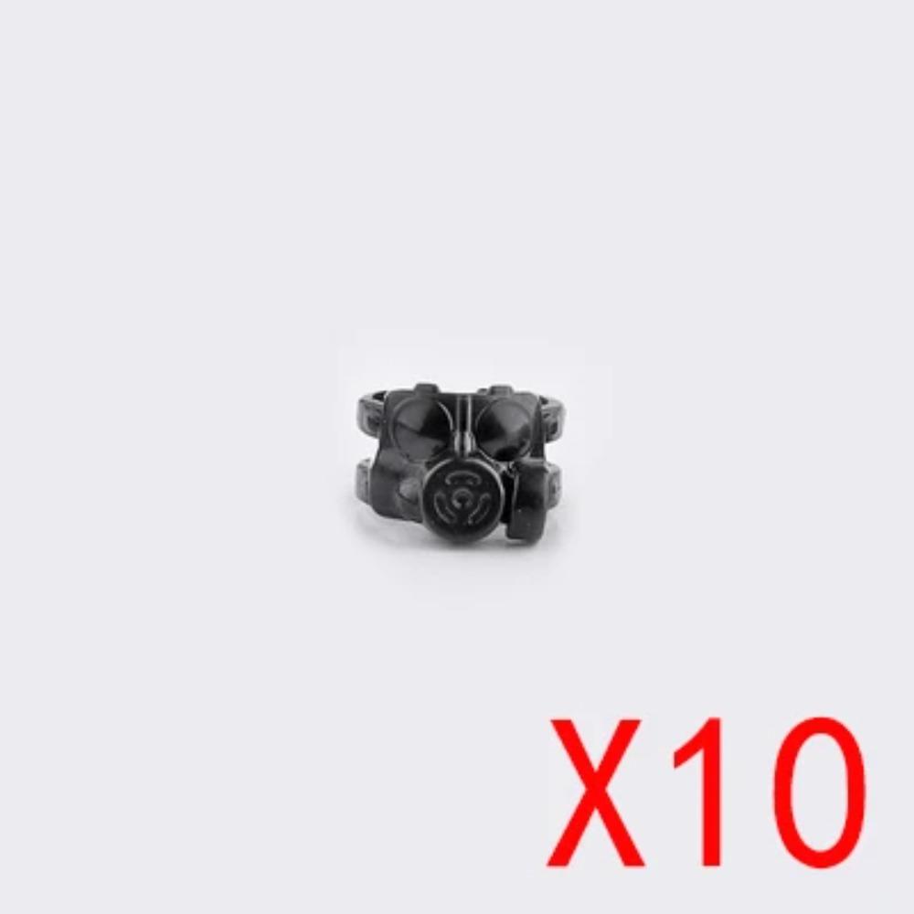 MOC WWII Military Building Blocks Accessories Figure Soldier Ninja Helmet Toy Hat Mini Brick Scarf Mask Knee Pads Gift Toys X027