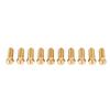 10Pcs 3D Printer Brass Nozzle Fit for Kobra 3 Combo S1 Extruder Hotend Replacement Kit Printing Machine Nozzles Set