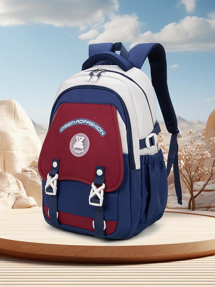 Schoolbag Female High School Student Large Capacity High Appearance Junior High School Preppy Style Simple Brand Backpack
