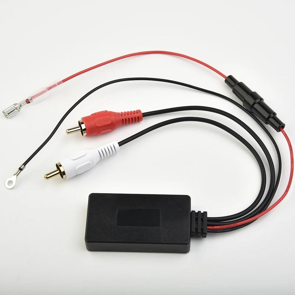 Car Wireless Bluetooth-Receiver Modules Bluetooth- 5.0 Music Radio Stereo Audio Cable Adapters 2RCA Connectors Music AUX Adapter