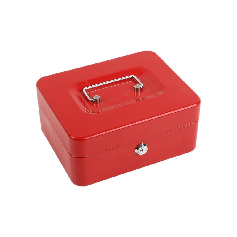 Kids' Lockable Mini Piggy Bank Safe - Creative Metal Coin Storage Box
