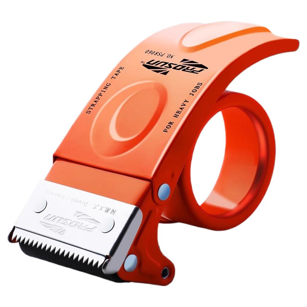 48mm Packaging Tape Dispenser 2" Metal Tape Cutter Packing Seal Dispenser, Random Color