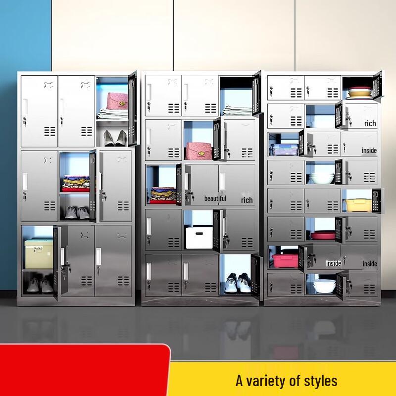 Stainless Steel Multi-Door Employee Locker