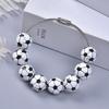 Baseball Shaped Sports Pendant Accessory Attractive Baseball Bag Embellishment Elegant Bag Hanging Ornament for Parties